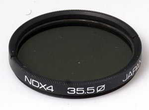 Unbranded 35.5mm ND4 Neutral Density Filter Unbranded 35.5mm ND4 Neutral Density Filter