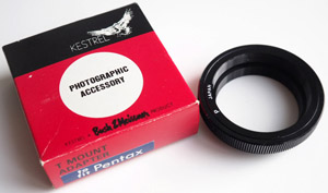 Bush & Meissner T2 to M42 screw Lens adaptor Bush & Meissner T2 to M42 screw Lens adaptor