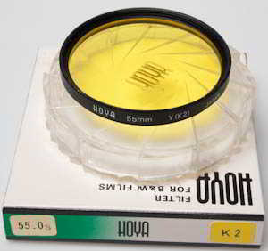 Hoya 55mm Y (K2) yellow Filter Hoya 55mm Y (K2) yellow Filter