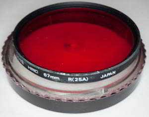 Hoya 67mm HMC R 25A red Filter Hoya 67mm HMC R 25A red Filter