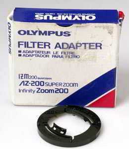 Olympus AZ-200 Filter adaptor to 35.5mm Lens adaptor Olympus AZ-200 Filter adaptor to 35.5mm Lens adaptor