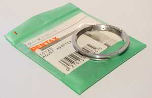 Pentax Pentax K to M42 screw mount adaptor 30120 Lens adaptor Pentax Pentax K to M42 screw mount adaptor 30120 Lens adaptor