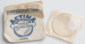 Actina 35mm closeup +3 glass Filter Actina 35mm closeup +3 glass Filter