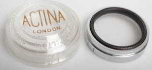 Actina 34mm push on Skylight Filter Actina 34mm push on Skylight Filter