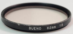 Unbranded 62mm skylight 1B Filter