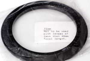 Cokin 72mm Filter holder adaptor A-series Lens adaptor Cokin 72mm Filter holder adaptor A-series Lens adaptor