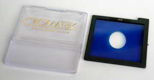 Cromatek CC4 Blue Oval Colour Cameo vignette Filter Cromatek CC4 Blue Oval Colour Cameo vignette Filter