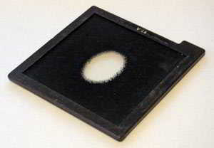 Cromatek V16 Medium Black Oval vignette Filter Cromatek V16 Medium Black Oval vignette Filter