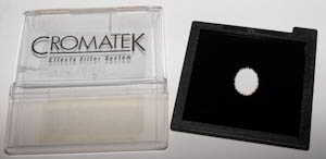 Cromatek V17 Small Black Oval vignette Filter Cromatek V17 Small Black Oval vignette Filter