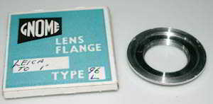 Gnome 39mm male to 25mm female Lens adaptor Gnome 39mm male to 25mm female Lens adaptor