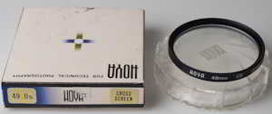 Hoya 49mm Cross Screen Filter Hoya 49mm Cross Screen Filter