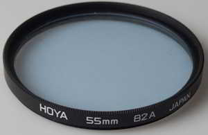 Hoya 55mm 82A blue Filter Hoya 55mm 82A blue Filter