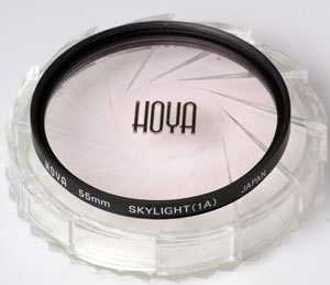 Hoya 55mm Skylight 1A Filter Hoya 55mm Skylight 1A Filter
