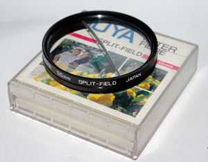Hoya 55mm Split Field Filter Hoya 55mm Split Field Filter