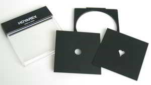 Hoyarex Two Technical Masks and Gelatin Filter holder Filter Hoyarex Two Technical Masks and Gelatin Filter holder Filter