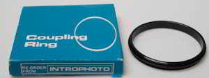 Introphoto 55mm to 55mm coupling ring Lens adaptor Introphoto 55mm to 55mm coupling ring Lens adaptor