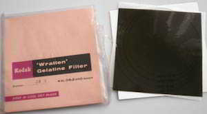 Kodak Wratten 3N 5 gelatin filter 4in (100mm) square Filter Kodak Wratten 3N 5 gelatin filter 4in (100mm) square Filter