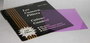 Lee 75mm square CC20M Polyester Filter Lee 75mm square CC20M Polyester Filter