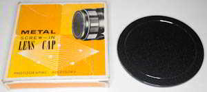 Unbranded 58mm metal screw in Front Lens Cap Unbranded 58mm metal screw in Front Lens Cap