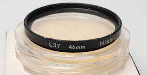 Nikon 46mm UV Haze L37 Filter Nikon 46mm UV Haze L37 Filter