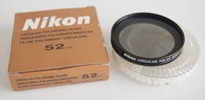 Nikon 52mm circular polarising Filter Nikon 52mm circular polarising Filter