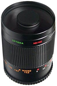 Opteka 500mm f/8 Mirror Lens