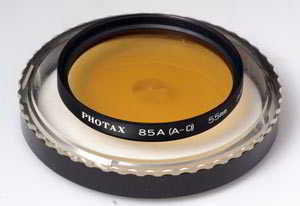 Photax 55mm 85a orange Filter Photax 55mm 85a orange Filter