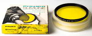 Pyramid 55mm slimline 2x Yellow Filter Pyramid 55mm slimline 2x Yellow Filter
