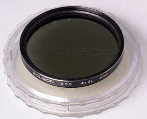 Soligor 55mm Neutral Density ND4x Filter Soligor 55mm Neutral Density ND4x Filter