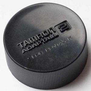 Tamron Adaptall 2 Pentax PK Rear Lens Cap Tamron Adaptall 2 Pentax PK Rear Lens Cap