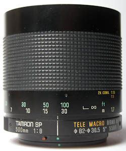 Tamron SP 500mm f/8 Tamron SP 500mm f/8