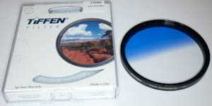 Tiffen 77mm blue grad Filter Tiffen 77mm blue grad Filter
