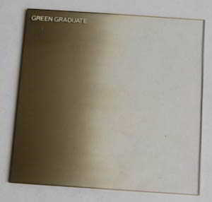Unbranded 75mm Square Green Grad Filter Unbranded 75mm Square Green Grad Filter