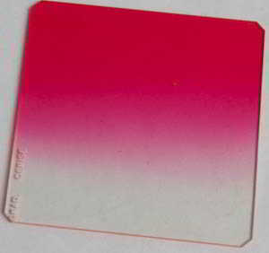 Unbranded 75mm Square red grad Filter Unbranded 75mm Square red grad Filter