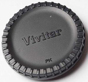 Vivitar Pentax PK Body cap Vivitar Pentax PK Body cap